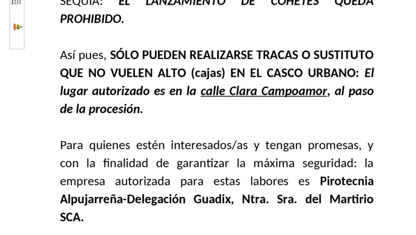 SÓLO PUEDEN REALIZARSE TRACAS O SUSTITUTO QUE NO VUELEN ALTO
