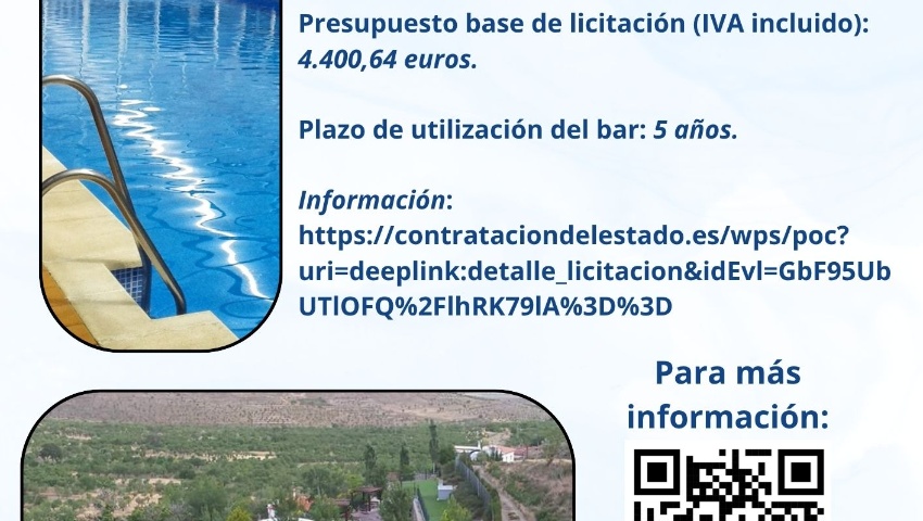 APERTURA DE LA PISCINA MUNICIPAL, EL MIÉRCOLES DE 1 JULIO