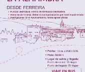 VISITA A LA ALHAMBRA DE GRANDA EL SÁBADO 13 DE JUNIO