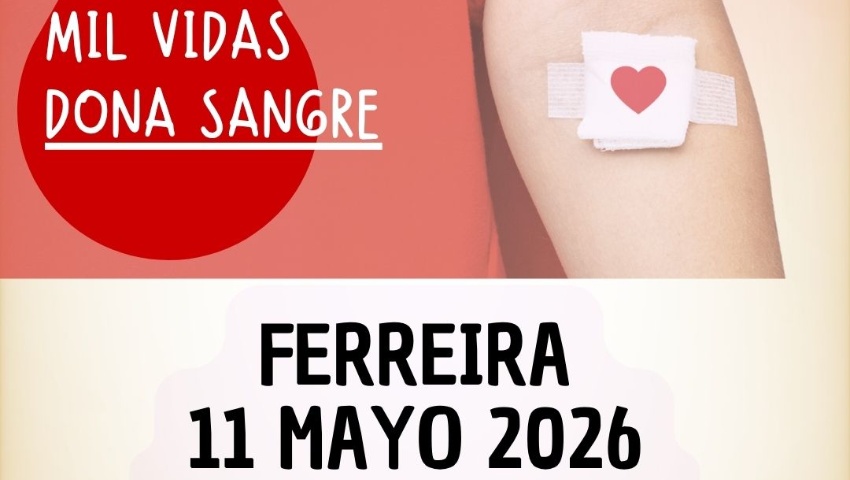 COLECTA DONACIÓN DE SANGRE, LUNES 11 DE MAYO DE 17H. A 20:30H EN EL AYUNTAMIENTO