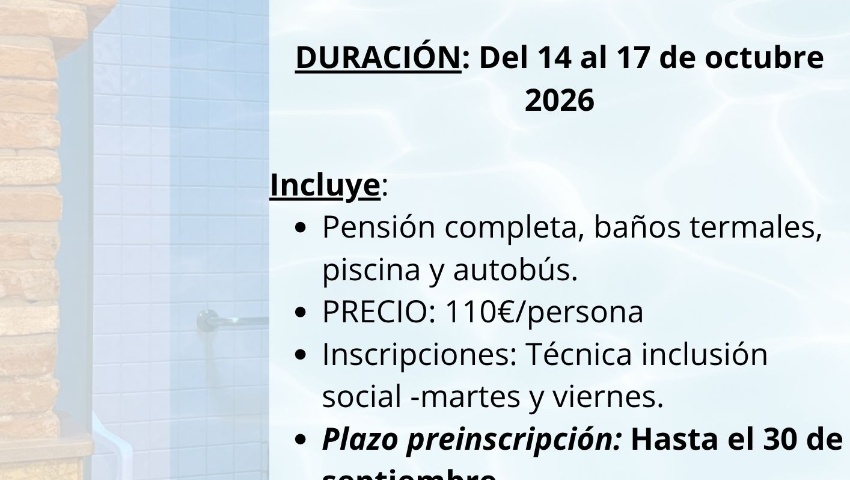 ABIERTO EL PLAZO DE PREINSCRIPCIÓN HASTA EL DÍA 30 DE SEPTIEMBRE ABIERTO EL PLAZO DE PREINSCRIPCIÓN HASTA EL DÍA 30 DE SEPTIEMBRE