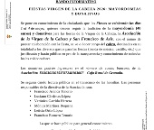 FIESTAS VIRGEN DE LA CABEZA 2026: MAYORDOMÍAS Y DONATIVOS